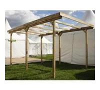Chalet & Jardin Garage en bois avec toit PVC CARPORT IMPERIA Bois G