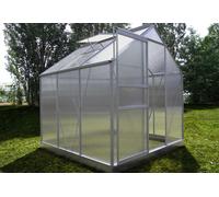 Chalêt-Jardin Serre de Jardin en Aluminium et Polycarbonate Alvéolaire Diamant 66 - 809208 SERRE 66