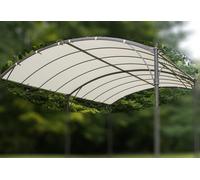 Chalêt-Jardin Toile Ombrage Déperlante Écru pour Tonnelle Capri - 35-900233
