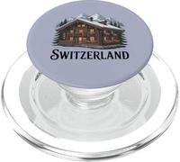 Chalet Suisse Traditionnel Mignon Suisse Cadeau Touristique PopSockets PopGrip pour MagSafe