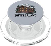 Chalet Suisse Traditionnel Mignon Suisse Cadeau Touristique PopSockets PopGrip pour MagSafe