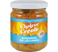 CHALEU CREOL - Achards de Légumes Maison, Saveur Authentique et Fraîcheur Exotique (Pot 200g) - Lot de 3 - vendu par Lot