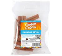 CHALEU CREOL - Cannelle en Bâtonnets Aromatique, Parfum Intense pour Vos Recettes (Sachet 50g) - Lot de 4 - vendu par Lot