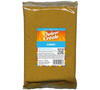 CHALEUR CREOLE Curry Madras 100g - Mélange d'Épices Légèrement Piquant, Saveur Authentique des Terroirs Créoles - Lot de 4
