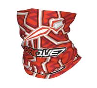 Chaleur d’hiver Bandana personnalisé cache-cou pour la randonnée course à pied Femmes Hommes Wrap écharpe Unique Red Spider Bandeau Plus