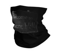 Chaleur d’hiver Bienvenue à Silent Hill Bandana Cou Cache-cou Imprimé Foulard Magique Bandeau Multifonction Sports de plein air Pour Hommes Femmes Adulte Hiver