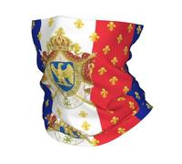 Chaleur d’hiver Custom Royal Standard Napoléon France Drapeau Bandana Hiver Cou Hommes Wrap Écharpe pour Français Empire Armoiries Gaiter Bandeau