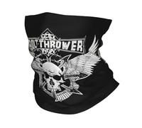 Chaleur d’hiver Death Metal Band Bolt Thrower Bandana Cou Gaiter Imprimé Écharpe Chaud Couvre-chef Sports de plein air pour hommes Femmes Adulte Lavable
