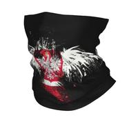 Chaleur d’hiver, drapeau personnalisé de la Pologne Polska Eagle Bandana cou guêtre pour la randonnée camping hommes femmes envelopper écharpe polonais patriotisme bandeau plus chaud