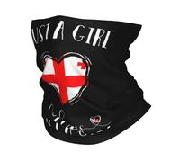 Chaleur d’hiver, Géorgie personnalisée Tour de cou Hommes Femmes UV Bouclier facial Hiver Géorgien Pays d’origine Bandana Écharpe pour la randonnée