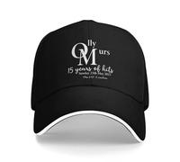 Chaleur d’Hiver, Murs Concert 15 Ans de Hits Tour 2025 Hommes Femmes Casquettes de Baseball Chapeau de Camionneur Casual Outdoor Headwear Adjustable Snapback Hat
