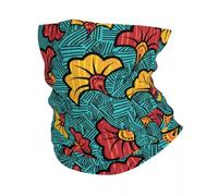 Chaleur d’hiver Personnalisé Africain Ethnique Tribal Ankara Géométrique Bandana Cou Gaiter pour Ski Running Wrap Écharpe Bandeau Plus Plus Chaud Visage Écharpe Couverture