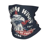 Chaleur d’hiver, personnalisé American Bald Eagle Bandana Cou Gaiter Coupe-vent Visage Écharpe Couverture Femmes Hommes Couvre-chef Tube Cagoule