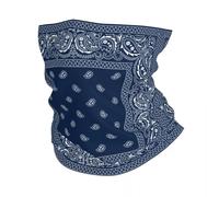 Chaleur d’hiver Personnalisé Ethnique Bohême Style Paisley Bandana Hiver Bandeau Cou Cache-Cou Hommes Femmes Randonnée Running Tube Écharpe Visage Bandana Guêtre