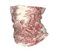 Chaleur d’hiver, personnalisé Français Pays Toile De Jouy Bandana Cou Cache-Cou Femmes Hommes Hiver Ski Tube Écharpe Guêtre Motifs Visage Couverture