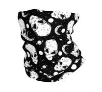 Chaleur d’hiver Personnalisé Halloween Effrayant Alien Bandana Cou Gaiter Coupe-vent Visage Écharpe Couverture Femmes Hommes Couvre-chef Tube Cagoule