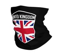 Chaleur d’hiver Personnalisé Royaume-Uni Royaume-Uni Drapeau Bandana Cou Gaiter pour la randonnée Chasse Femmes Wrap Écharpe Cagoule Plus Chaud Visage Écharpe Couverture