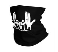 Chaleur d’hiver, Rappeur personnalisé Musique Jul Bandana Cou Gaiter Coupe-vent Visage Écharpe Couverture Hommes Femmes Couvre-chef Tube Cagoule
