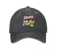 Chaleur de l’Hiver, Hip Hop Wash Punks Not Dead The Exploited Casquette de Baseball Hommes Femmes Chapeau Snapback Casquette