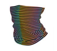 Chaleur hivernale Carlos Cruz Diez Bandana Cou Guêtre Imprimé Wrap Écharpe Multi usage Cagoule Cyclisme Unisexe Adulte Lavable