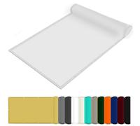 Chaleur Net Ombrage pour Tonnelle 160 x 200 cm Tissu Polyester UV Protection avec Oeillets Filet Protection Solaire pour Fête Piscine Et Plage en Plein Air, Blanc