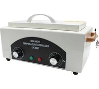 Chaleur sèche, température maximale 220 °C, minuterie réglable 1-60 min, stérilisateur