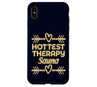 Chaleur Thérapie Détente Chaud Sauna Coque pour iPhone XS Max