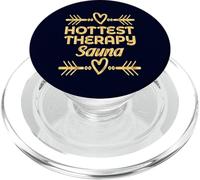 Chaleur Thérapie Détente Chaud Sauna PopSockets PopGrip pour MagSafe