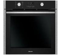 Chaleur tournante, 68 L, program. electr. 2 manettes, LCD blanc 10 positions de cuisson dont 3 vapeurs et pain, Guide saveur 12 recettes, contre porte plein verre demontable, Porte froide,