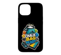 Chalk Bag Ready Bloc Salle Escalade Coque pour iPhone 15