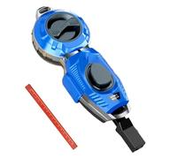 Chalk Line - ABS Precision Measuring Tool 16,5 x 6,1 x 4 cm | Automatic Retractable Chalk Line Roll, Layout Marker Tool | Carpentry Construction Woodworking Alignment Tools For Roofing Drywall Wood