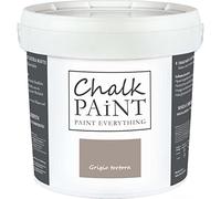 Chalk Paint Everything® 'Grigio Tortora' pour meubles et murs recolore sans ponçage (5 Litres)