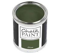 Chalk Paint Everything® Oliva - Sans poncer colore facilement tous les matériaux (250 ml) Produit professionnel