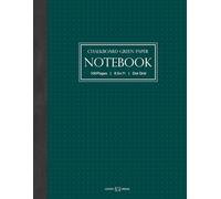 Chalkboard Green Dotted Notebook - ¼ in Dot Grid | 100 Pages | 8.5 x 11 Inches: Ideal for Journaling, Sketching, and Creative Writing in an aesthetically unique dotted notebook