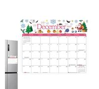 Chalkboard Magnetic Calendar 18 Month Monthly Planner 2027-2028 | Magnetic Refrigerator Calendar For Home Office School Classroom Dorm College Apartment Kitchen Room