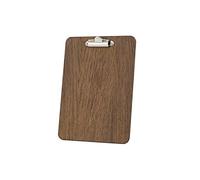 Chalkboards UK-Porte-bloc en bois, Bois dense, chêne foncé, A5 (24 x 17.2 x 1.2cm)