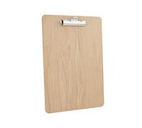 Chalkboards UK-Porte-Bloc en Bois, Bois Dense, Naturel, A4 (33.6 x 24 x 1.60cm)