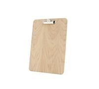 Chalkboards UK-Porte-Bloc en Bois, Bois Dense, Naturel, A5 (24 x 17.2 x 1.2cm)