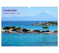 Chalkidiki: Kassandra, Sithonia, Athos (Wandkalender 2026 DIN A3 quer), CALVENDO Monatskalender: Strände, Landschaften, Klöster auf Chalkidiki