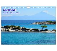 Chalkidiki: Kassandra, Sithonia, Athos (Wandkalender 2026 DIN A4 quer), CALVENDO Monatskalender: Strände, Landschaften, Klöster auf Chalkidiki