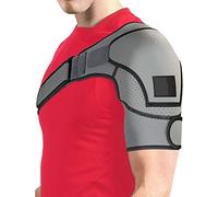 CHALKSEA Attelle Épaule À Bandage - Epauliere pour Femmes Et Hommes, Épaulière Tendinite Médicale, Soutien D'épaule, Compression Epaulière Sangle, Bandage Support D'épaule, Cadeau De Récupération