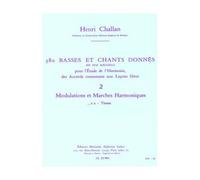 CHALLAN H. - 380 BASSES ET CHANTS DONNES VOL. 2
