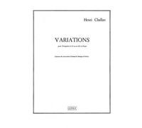 Challan Henri - Variations - Trompette En Ut & Piano