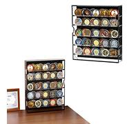 Challenge Coin Showcase, Affichage du Porte-pièce, Affichage des pièces de défi, Affichage du Porte-pièce Militaire, Porte-pièce en Acrylique Carmanon