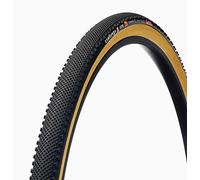 Challenge Tires Dune Pro Tubeless 700c X 33 Mm Gravel Tyre Doré 700C x 33 Black / Brown