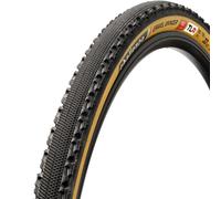 Challenge Gravel Grinder Pro Handmade Smartplus 260 Tpi Superpolyester Tubeless 700c X 33 Gravel Tyre Argenté 700C x 33