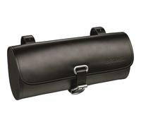 Challenge Leather Saddle Bag - noir