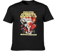 Challenge of The Gobots V1 Poster 1984 Unisex T Shirt Mens Tops Casual Tees Black XXL