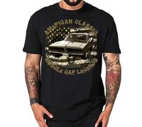 Challenger V8 T-Shirt Classique Moderne pour Moto Compatible Dodge - Noir - XX-Large