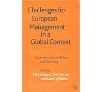 Challenges for European Management in a Global Context
